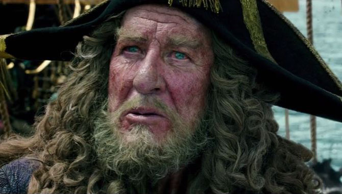 Geoffrey Rush On The 'Transforming' Nature Of Captain Barbossa |  Contactmusic.com