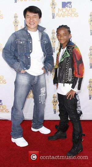 jaden smith 2010. Jackie Chan and Jaden Smith