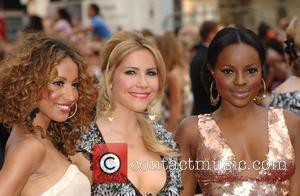 Amelle Berrabah, Heidi Range and Keisha Buchanan of the Sugababes UK film premiere of 'Sex And The City' at Odeon...