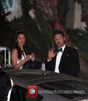 David Arquette and Christina McLarty The 69th Annual Golden Globe Awards (Golden Globes 2012) held at The Beverly Hilton Hotel...