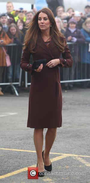 Catherine, Duchess of Cambridge and Kate Middleton - Catherine, Duchess of Cambridge leaving Grimsby Fishing Heritage Centre - Lincolnshire, United...