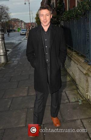 Aidan Gillen - Actor Aidan Gillen seen leaving The Merrion where he was doing press for 'Charlie' - the RTE...